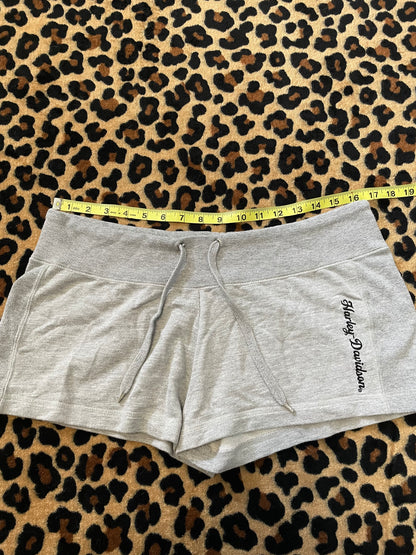 harley davidson lowrise mini shorts