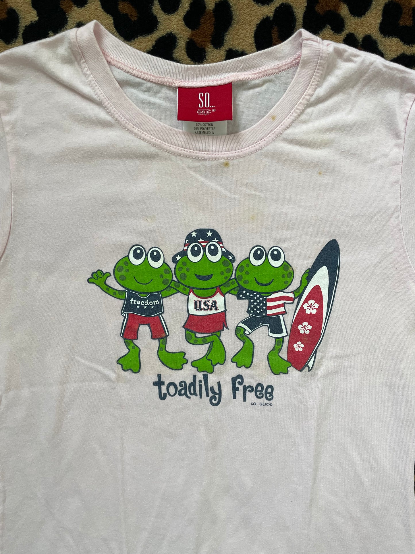 SO toad baby tee