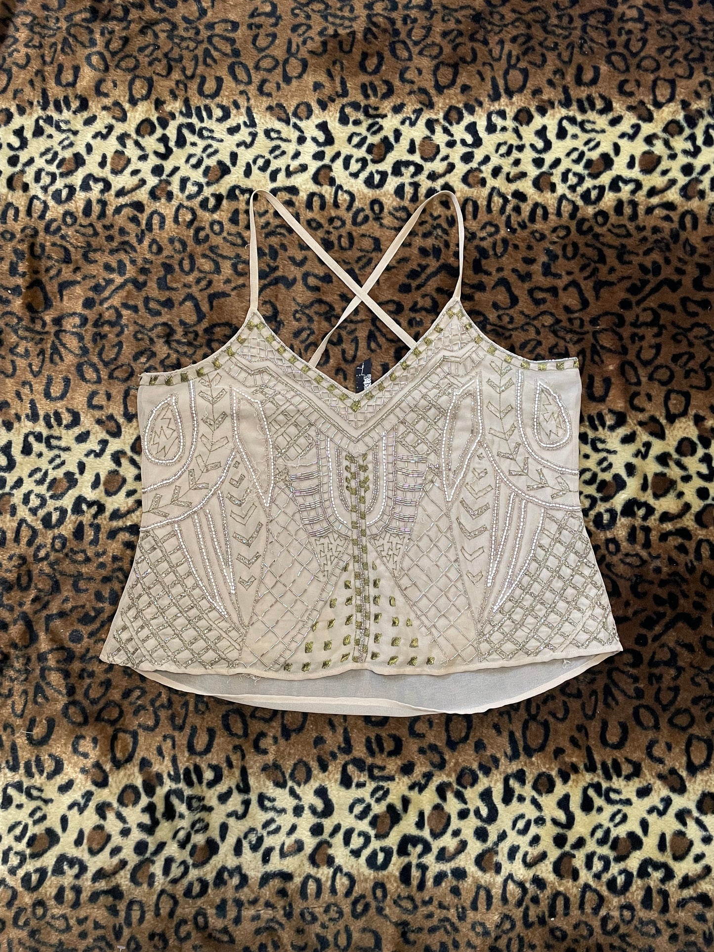 beaded cami