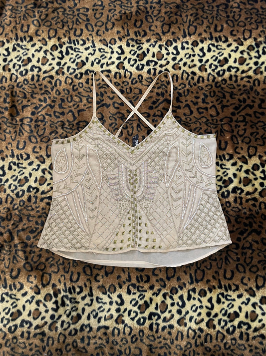 beaded cami