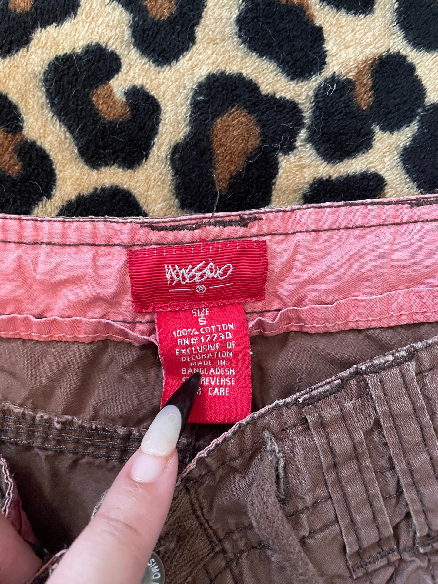 mossimo lowrise cargo pants