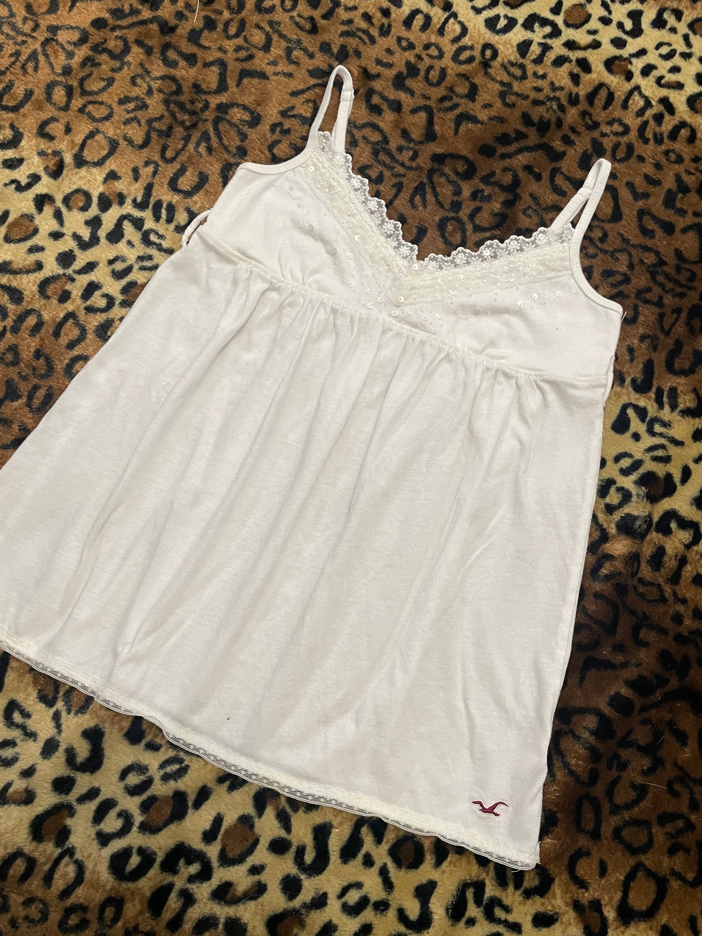 hollister babydoll tank