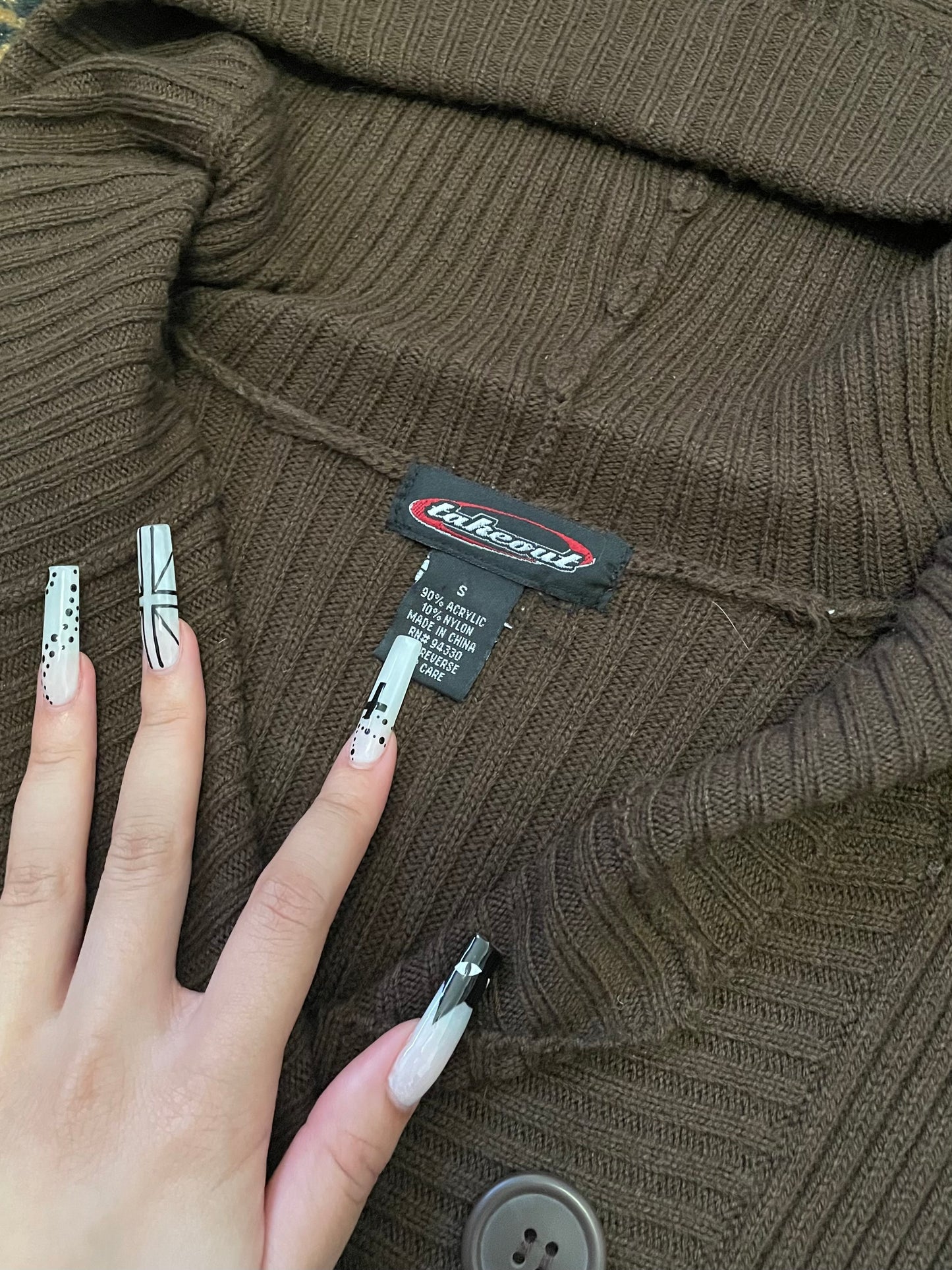 button up hooded cardigan