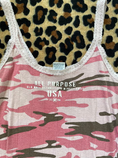 old navy camo tank