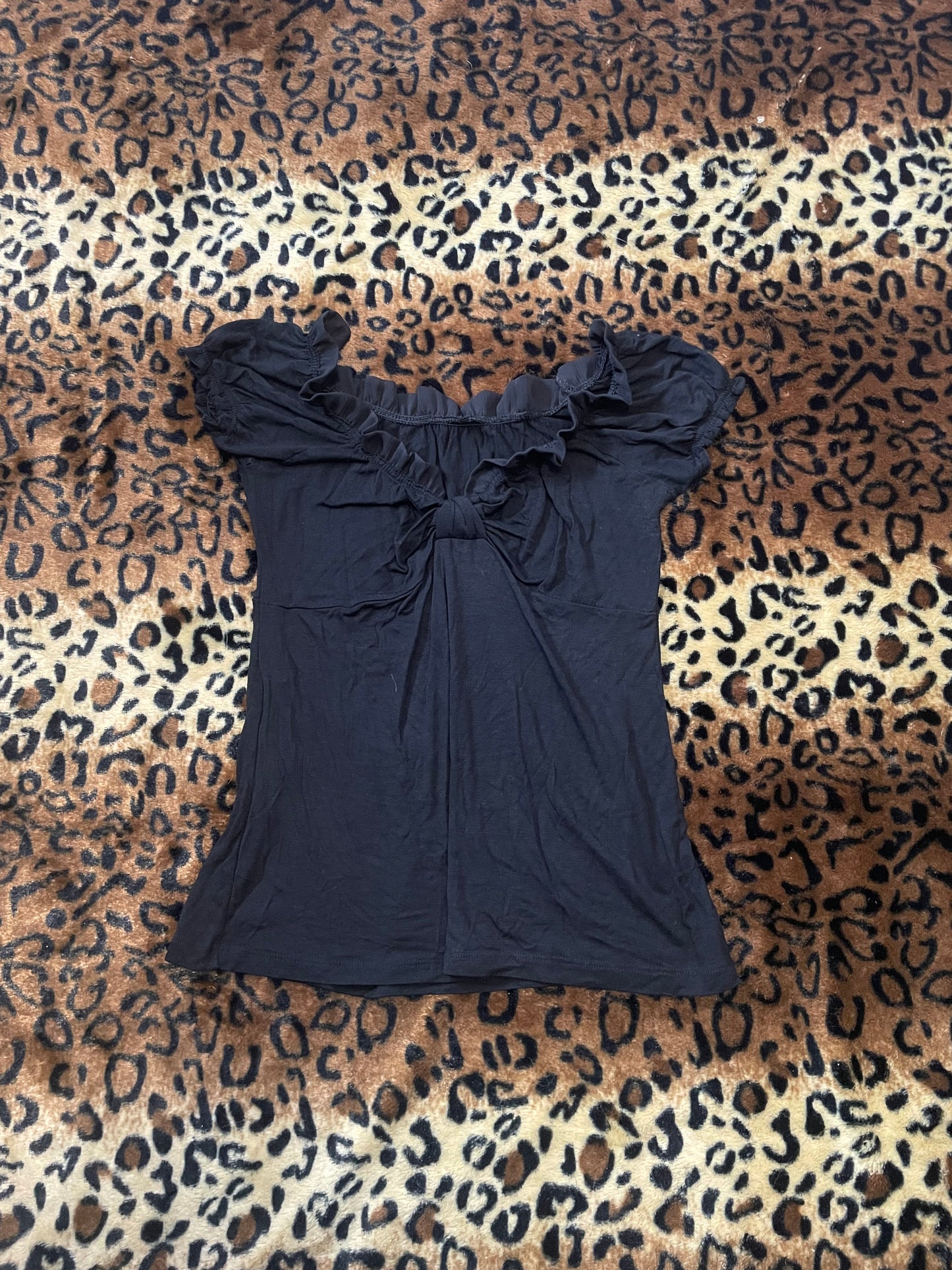 babydoll frilly top