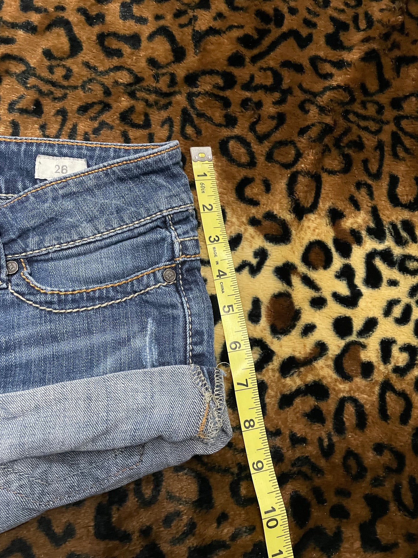 BKE lowrise mini shorts