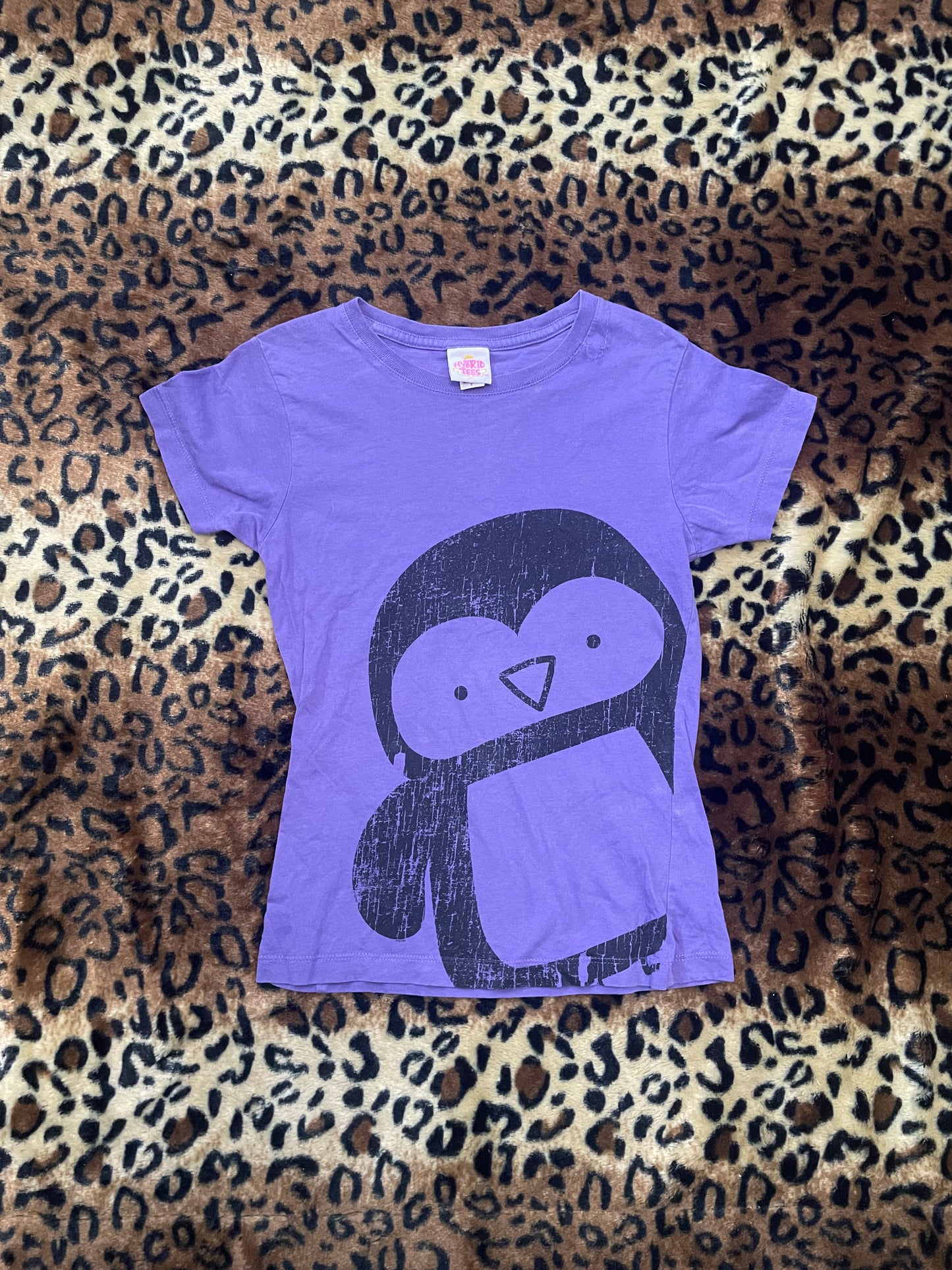 scene penguin baby tee