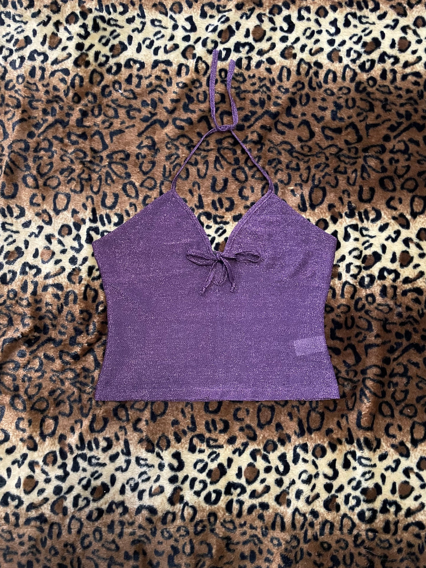 sparkly babydoll mesh cami