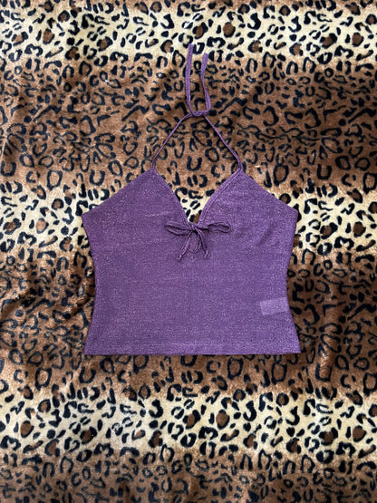 sparkly babydoll mesh cami