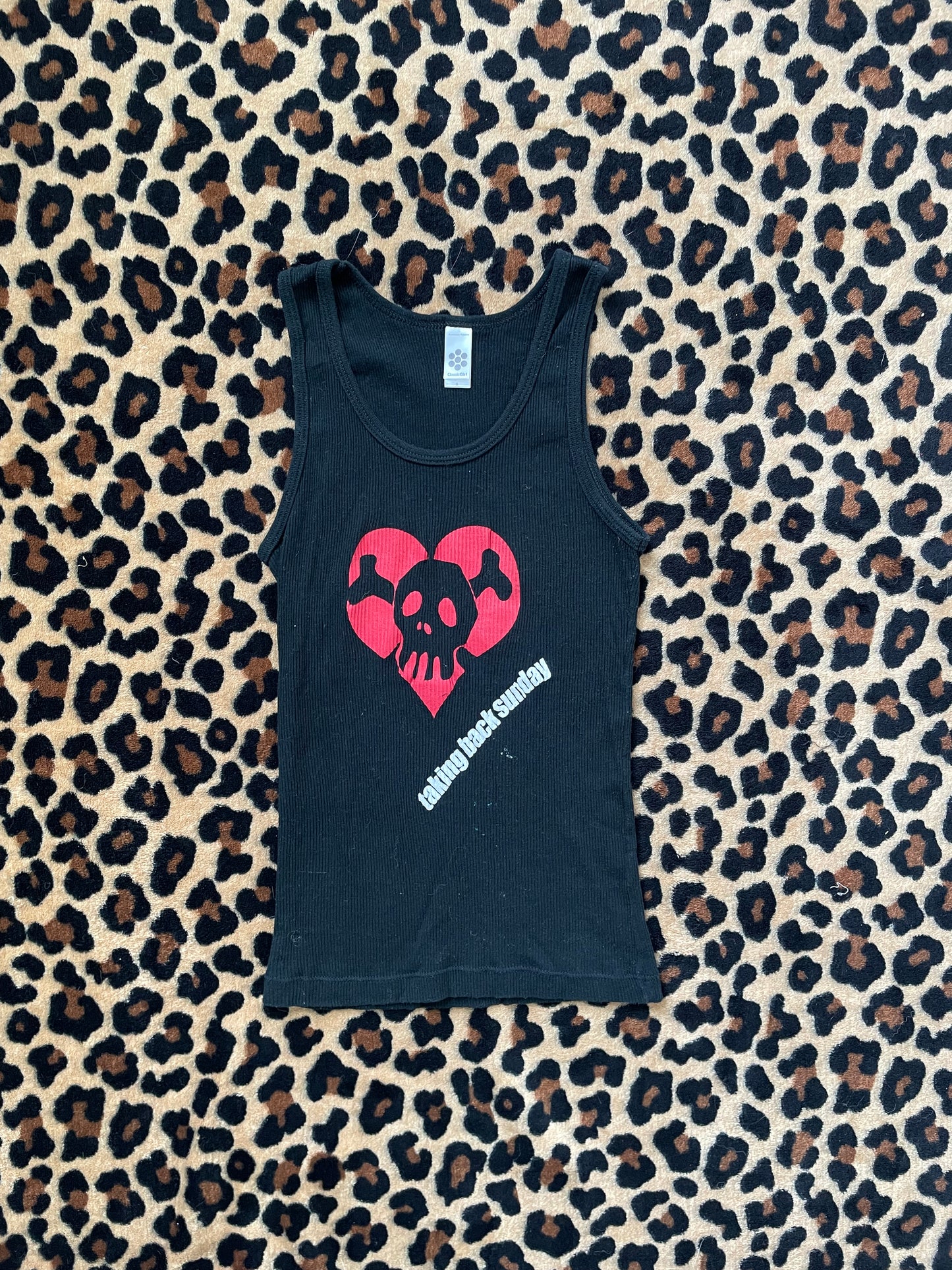 take back sunday skull tank