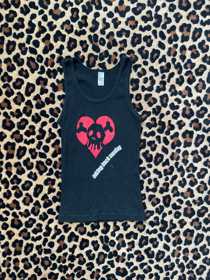 take back sunday skull tank