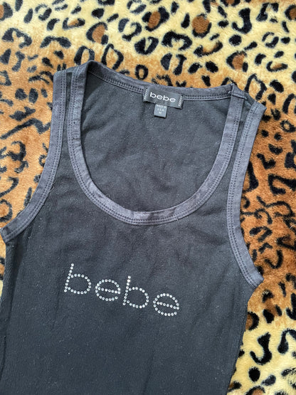 bebe bedazzled tank