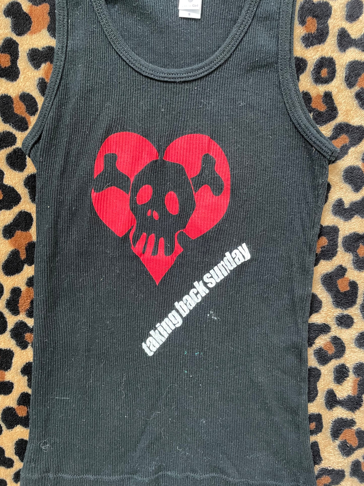 take back sunday skull tank