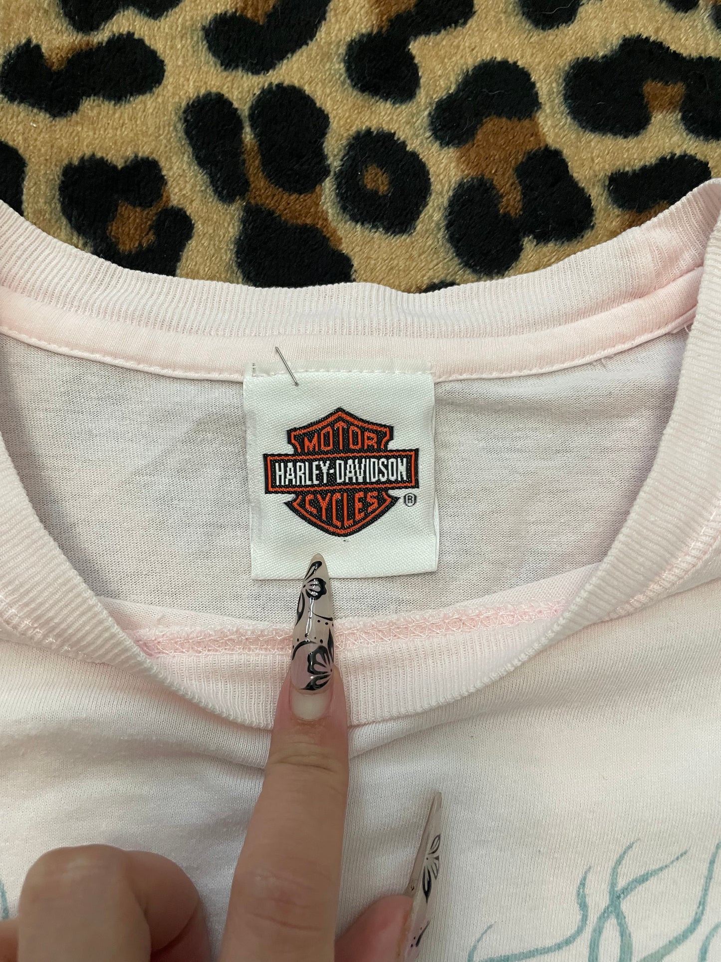 harley davidson butterfly tee