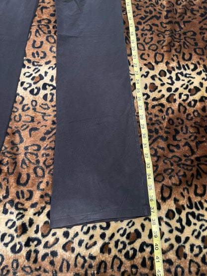 VS Pink reversible cheetah foldover flares