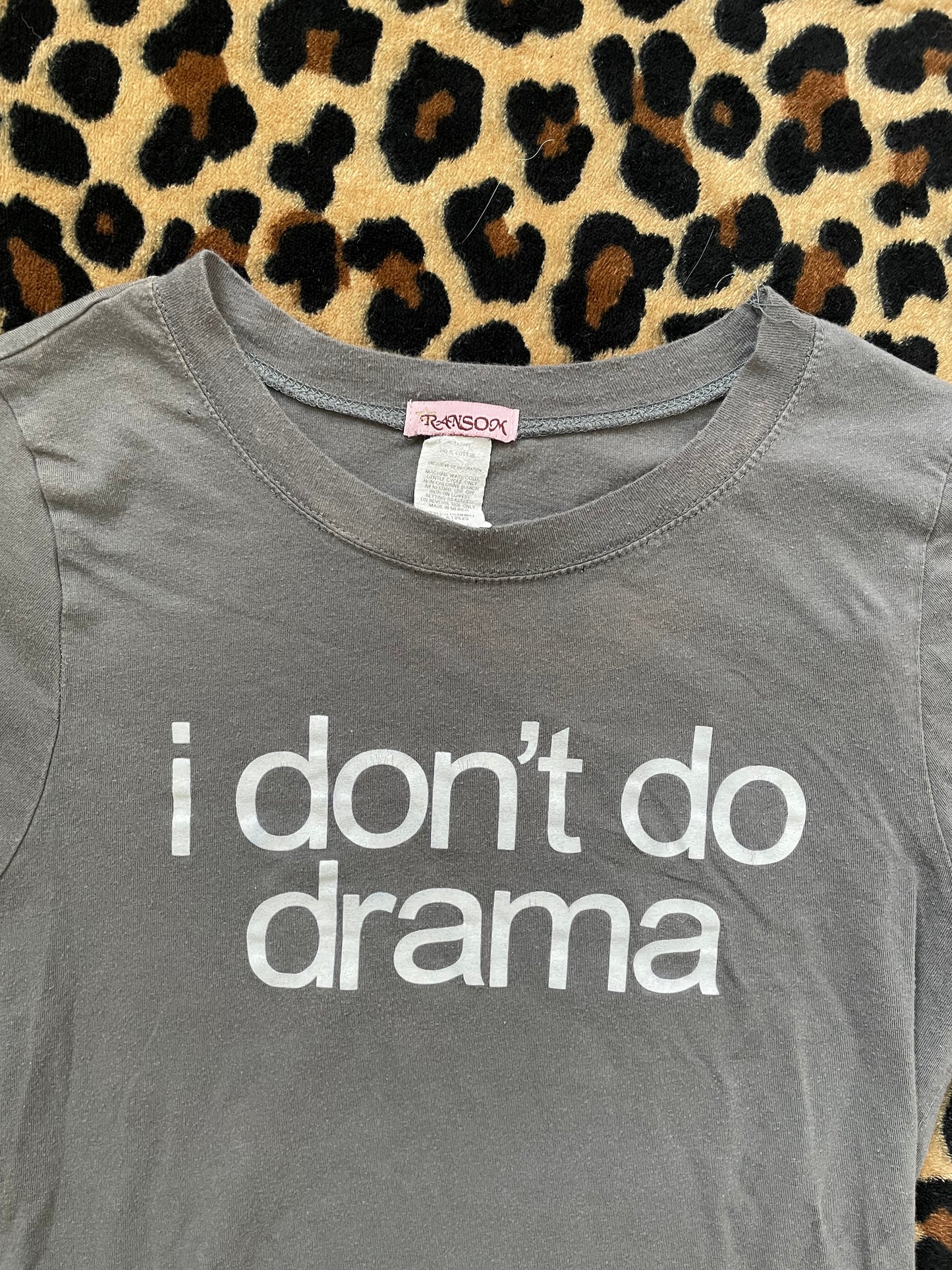 i dont do drama shirt