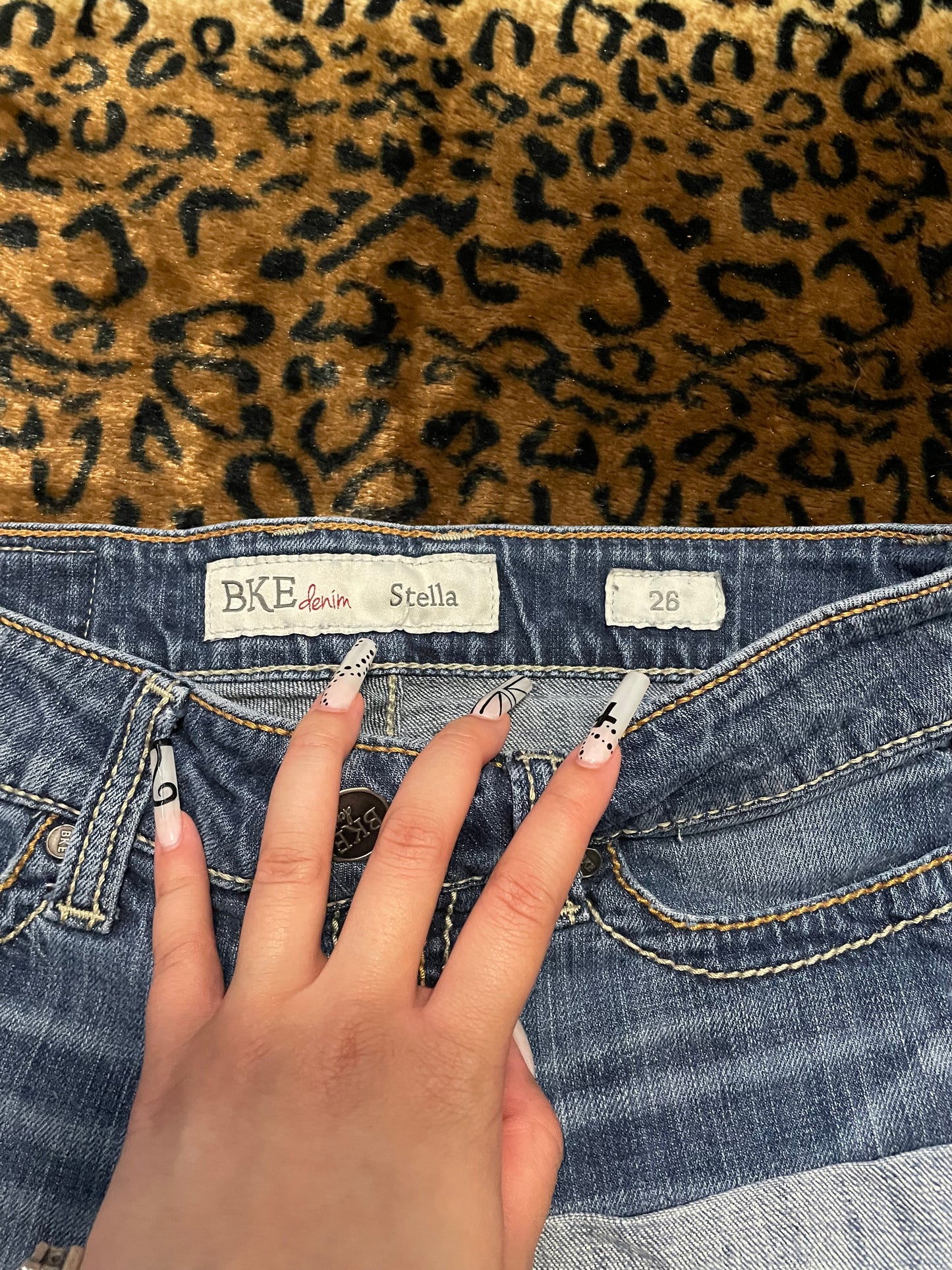 BKE lowrise mini shorts