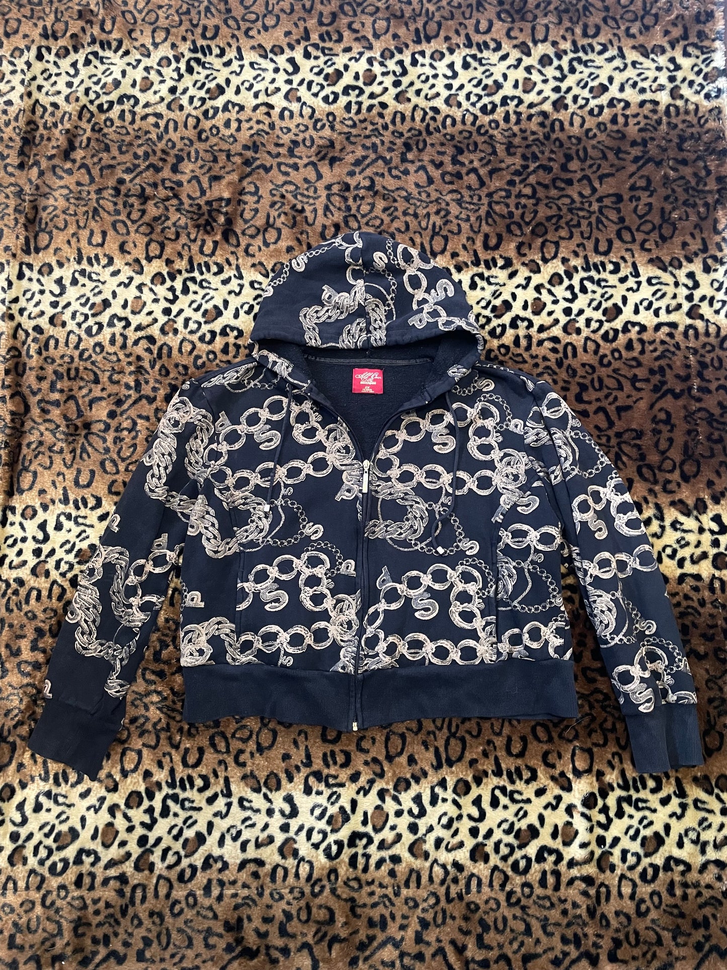 south pole chain zip up