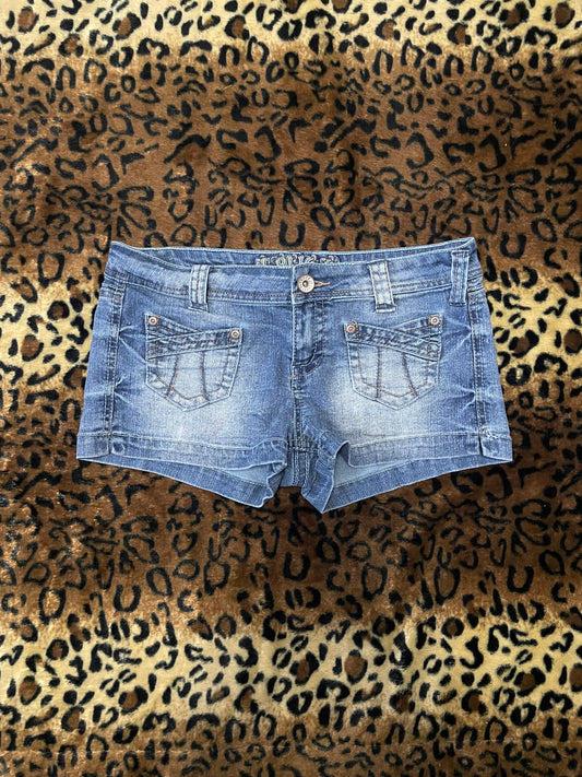 wallflower lowrise pocket mini shorts