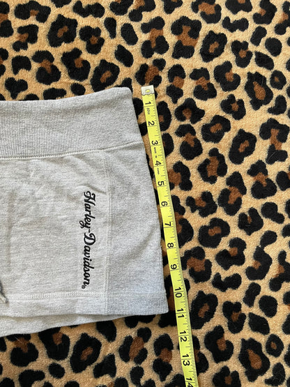 harley davidson lowrise mini shorts