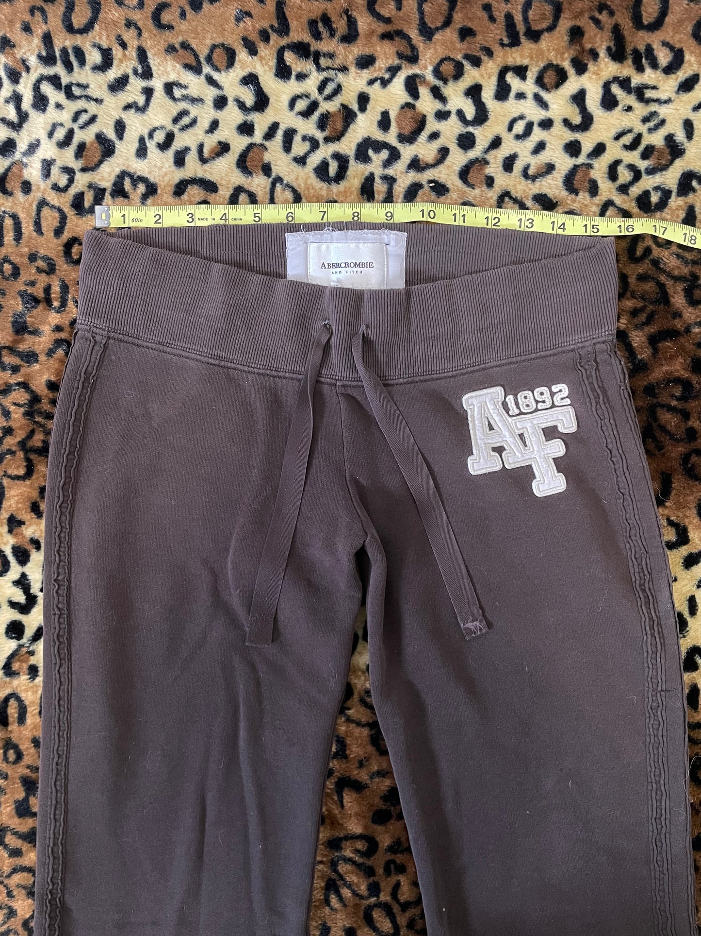 abercrombie lowrise flare sweatpants