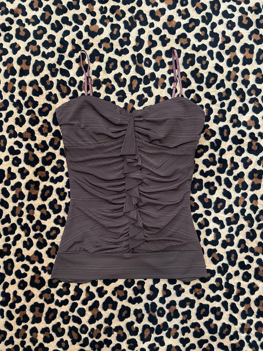 ruched tank