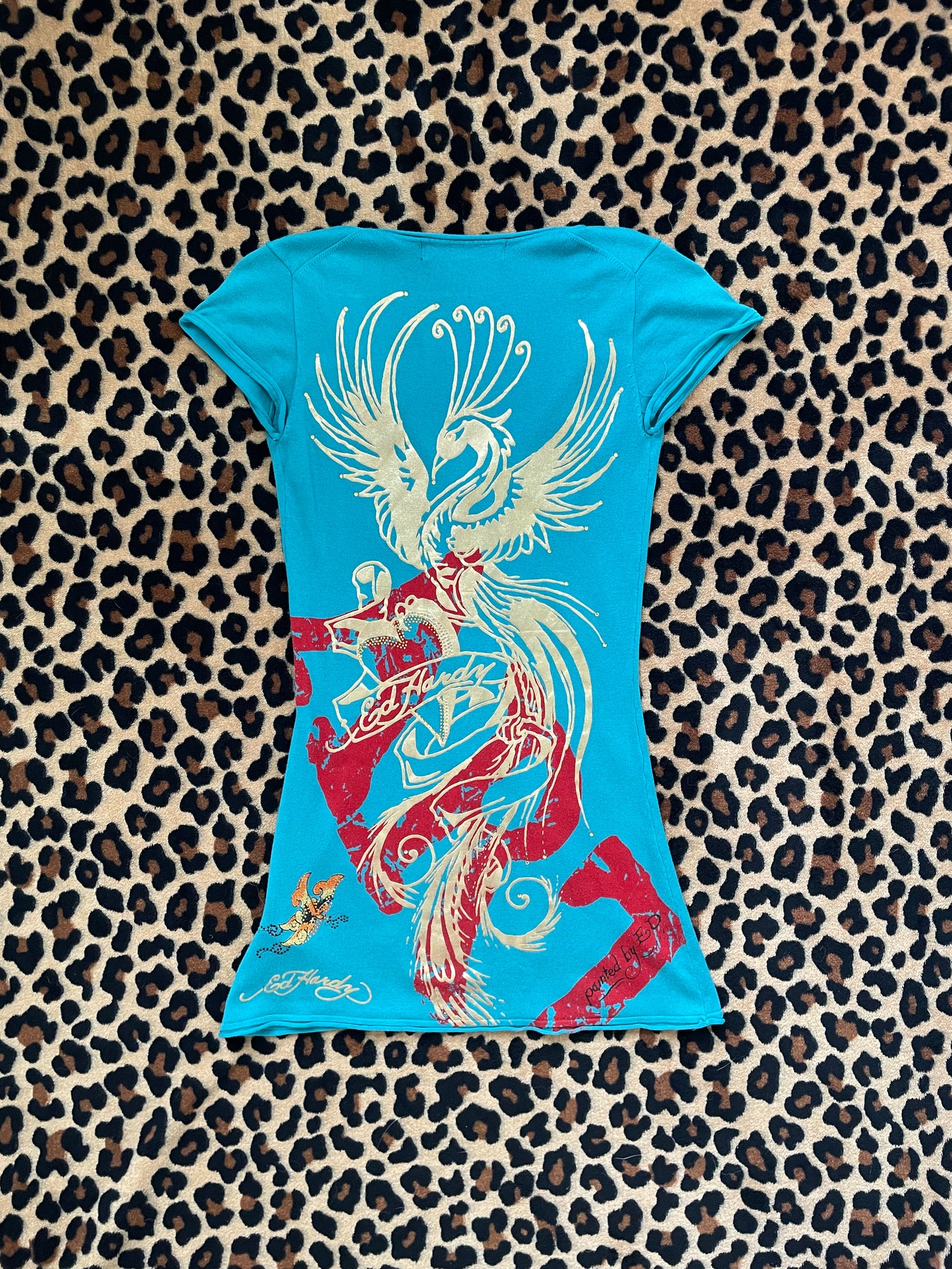 ed hardy mini dress