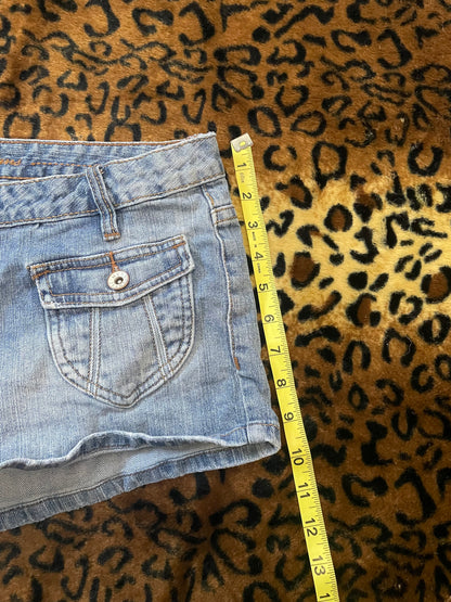 mudd lowrise mini shorts