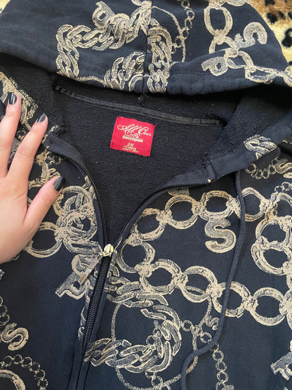 south pole chain zip up