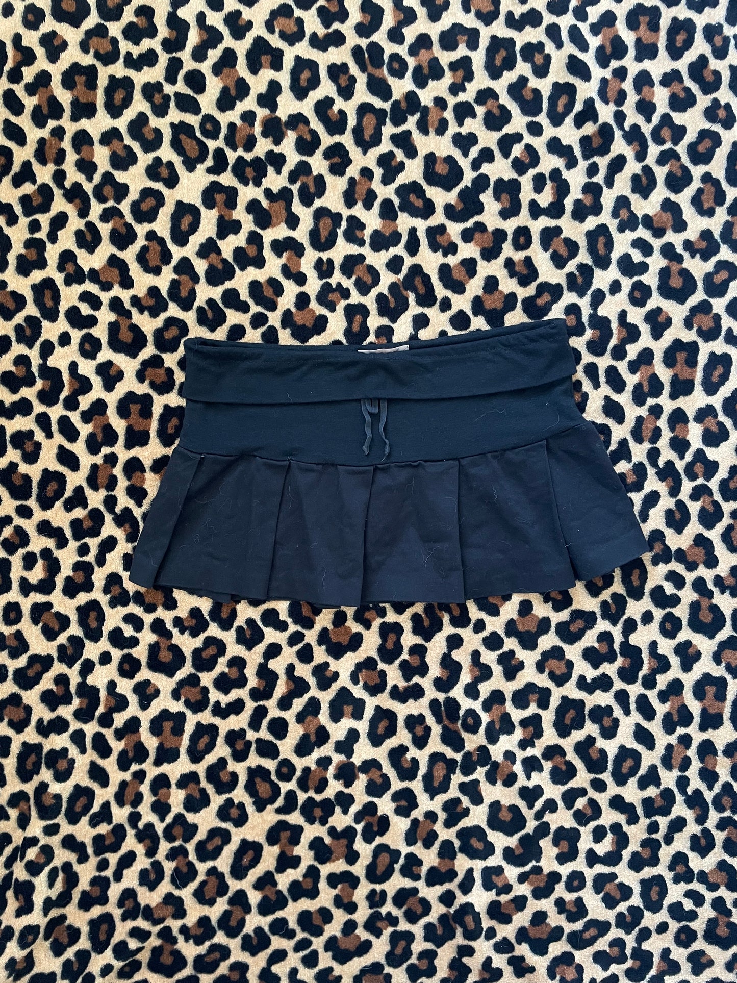 forever 21 foldover pleated mini skirt