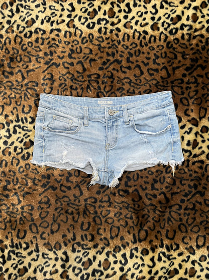 mossimo lowrise mini shorts