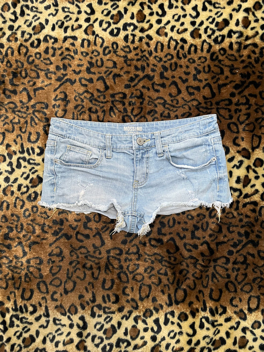 mossimo lowrise mini shorts
