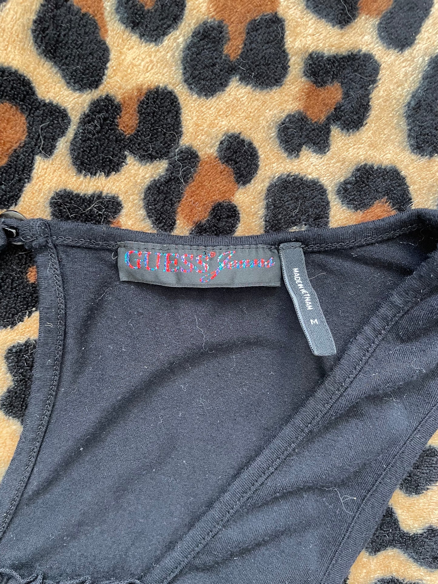 guess ribbed babydoll tank