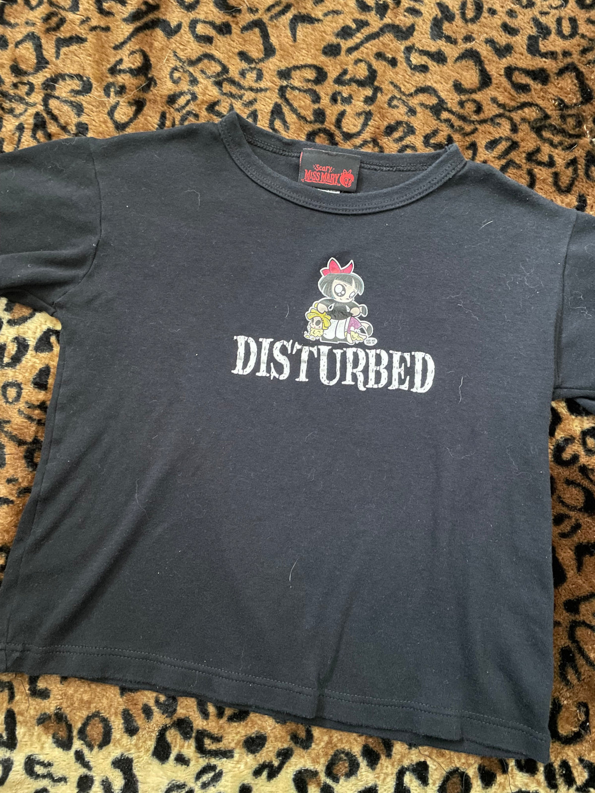 scary miss mary disturbed baby tee