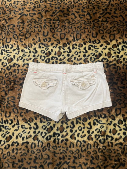 aeropostale lowrise mini shorts
