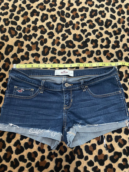hollister lowrise mini shorts