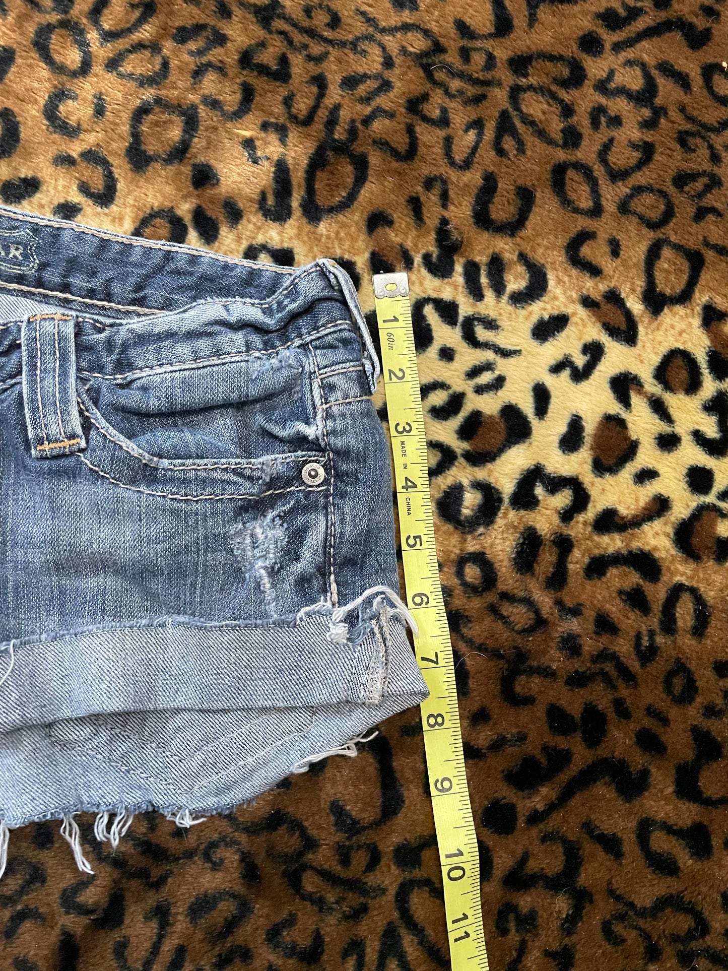big star lowrise mini shorts