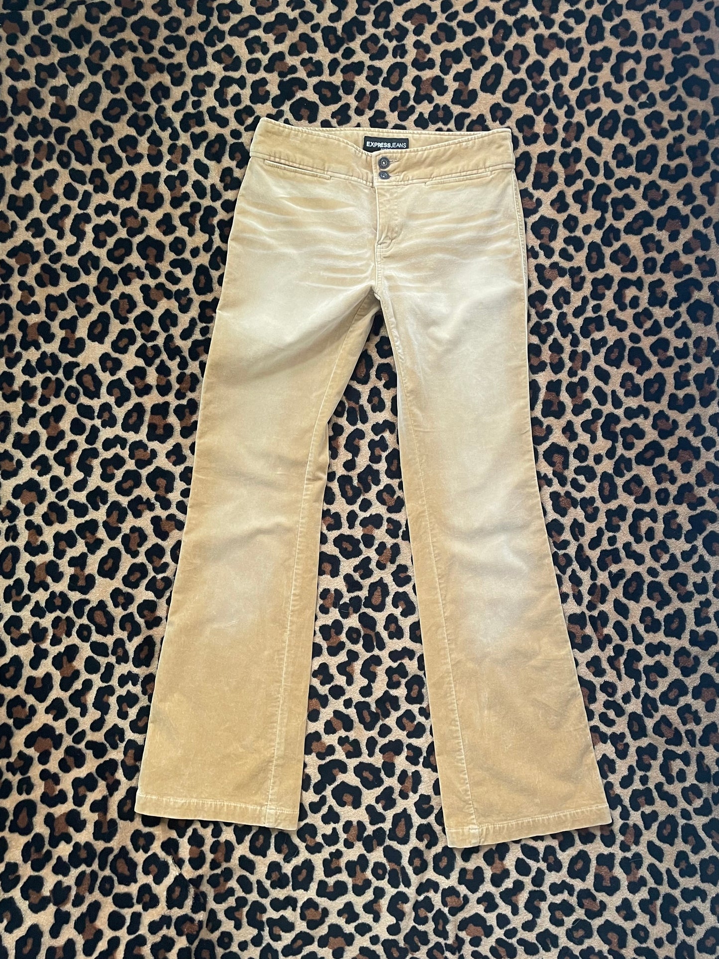 express suede pants