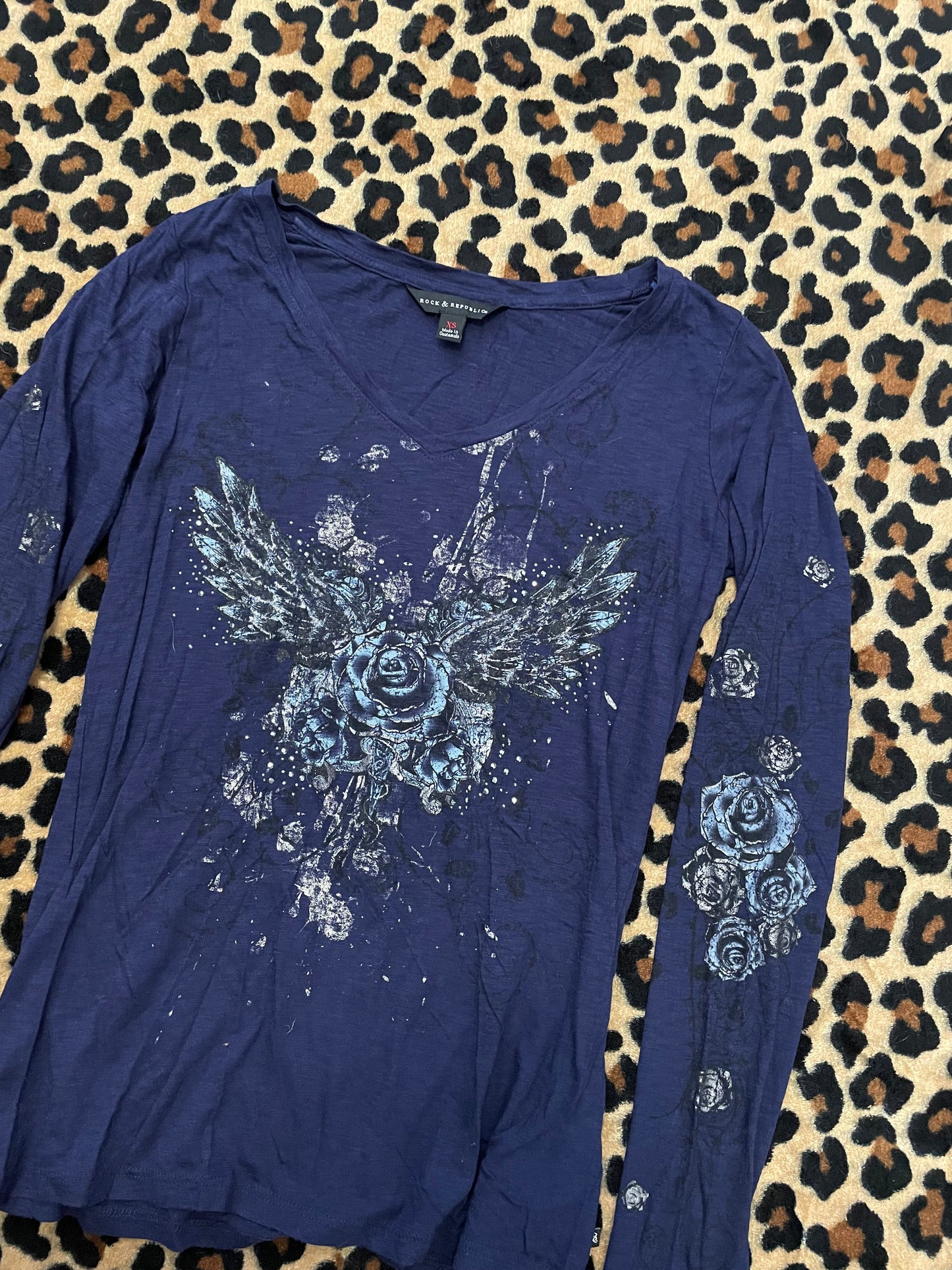 rock & republic angelwing longsleeve