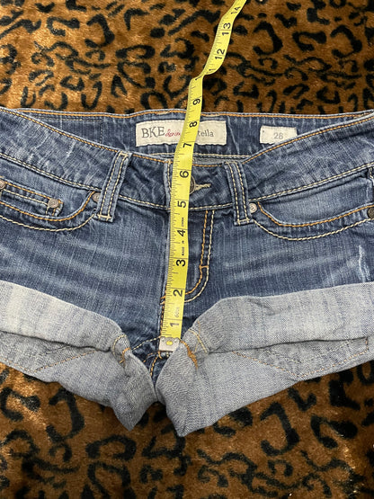 BKE lowrise mini shorts