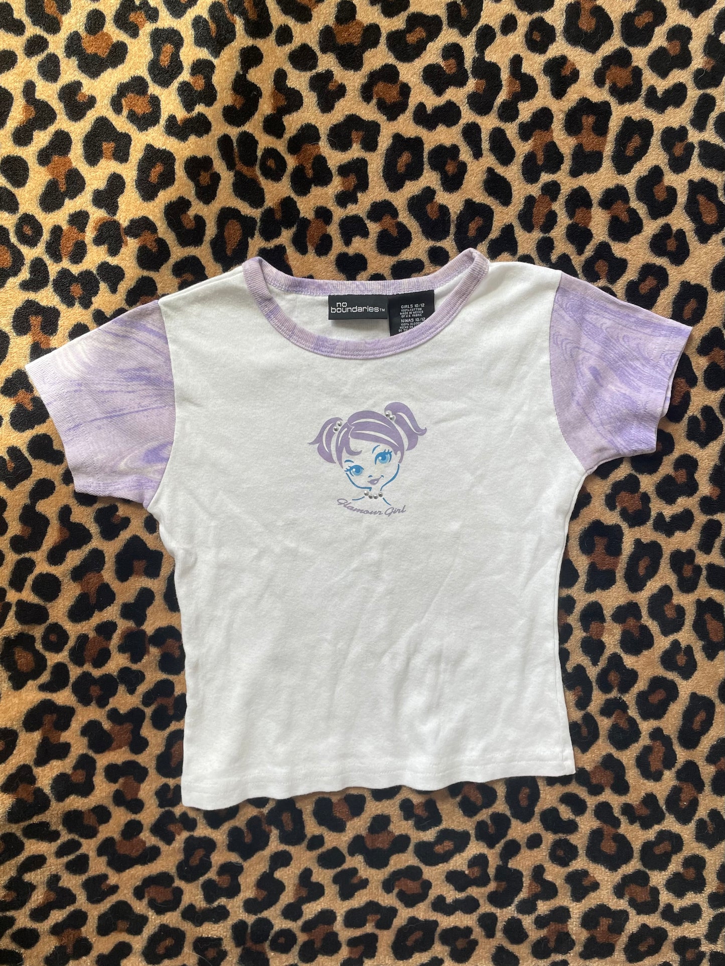 no boundaries “glamour girl” baby tee