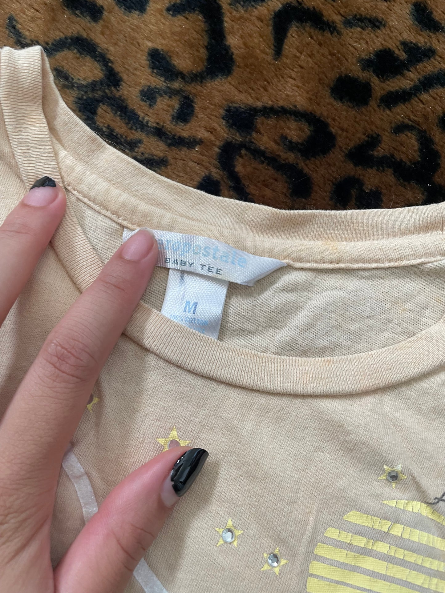 aeropostale heartbreak baby tee