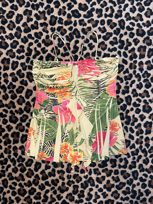 floral tank