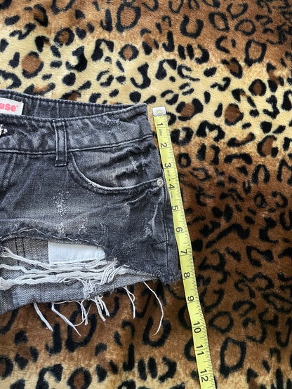 dollhouse ripped mini shorts