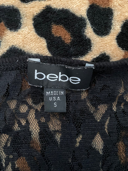 bebe lace quarter sleeve