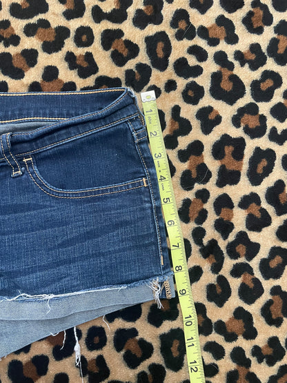 hollister lowrise mini shorts